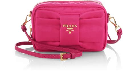 prada tessuto nylon bow crossbody bag|farfetch prada crossbody bags.